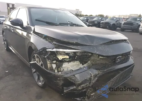 2025 Honda Civic Hybrid Sport/Sport Touring from USA, damaged, VIN 2HGFE4F83SH318565
